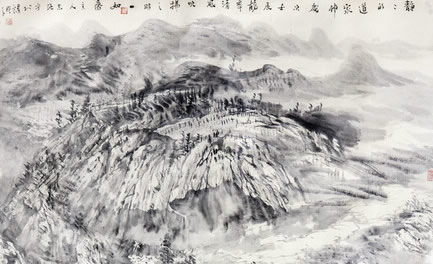 “中国梦.西江情”书法美术摄影展作品展——绘画获奖作品三等奖作品(5幅)